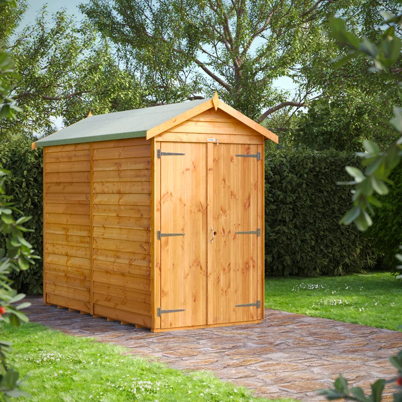 Overlap Apex Shed