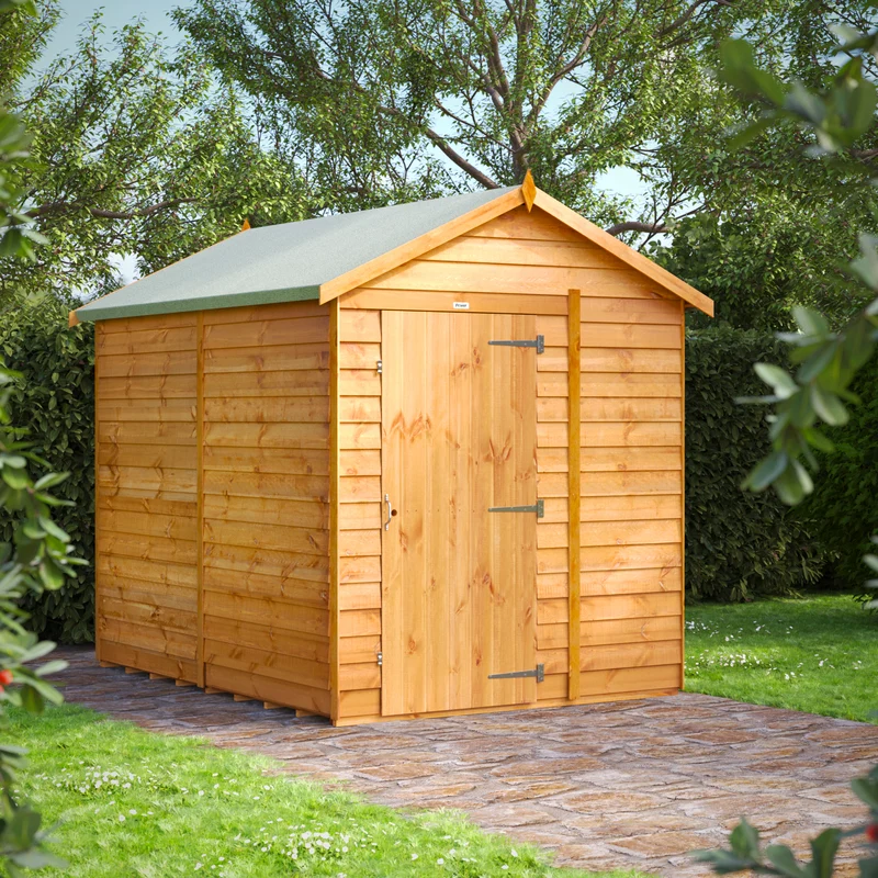Overlap Apex Shed