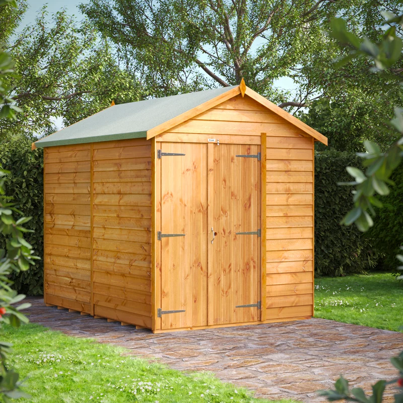 Overlap Apex Shed