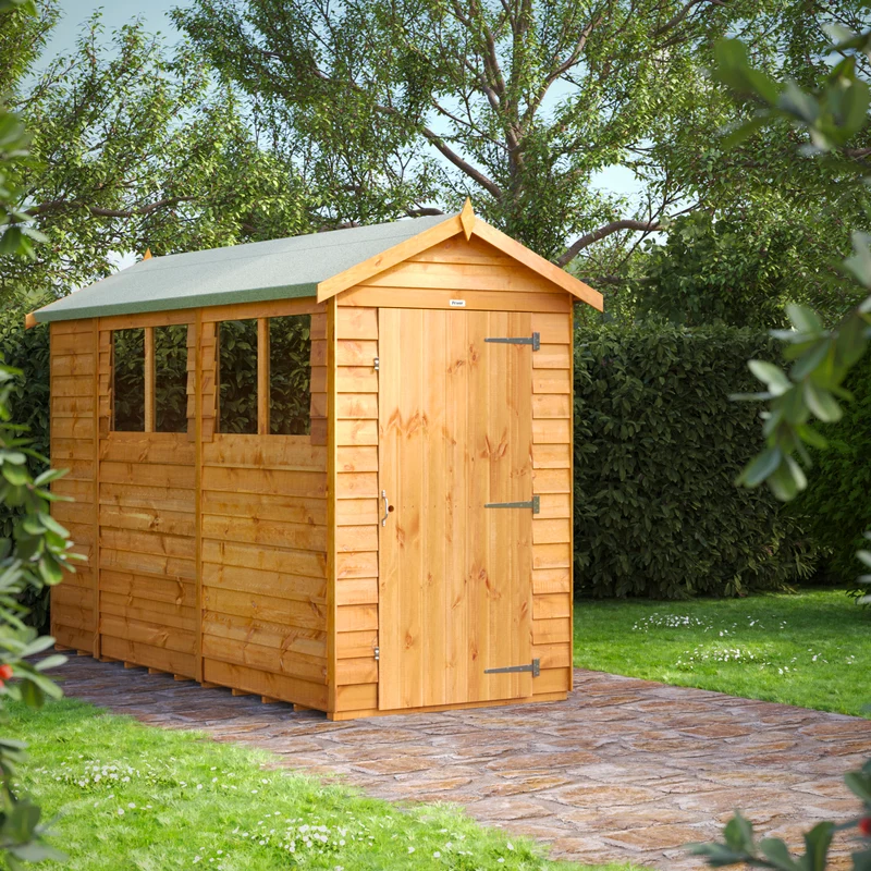 Overlap Apex Shed