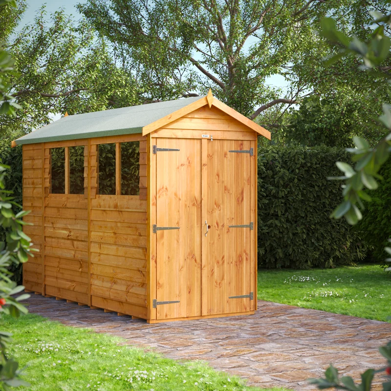 Overlap Apex Shed