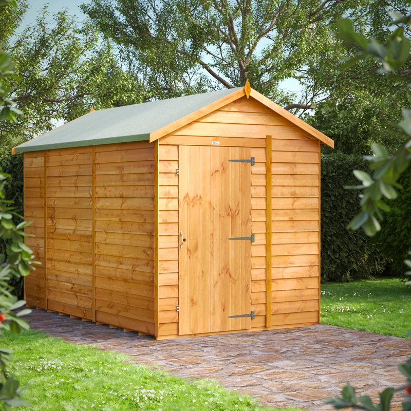 Overlap Apex Shed