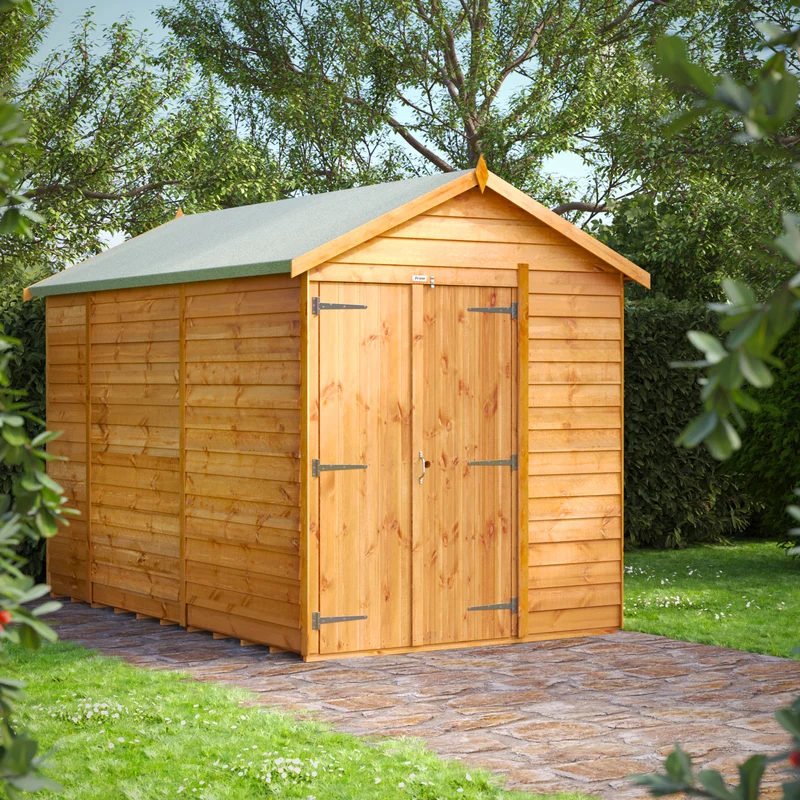 Overlap Apex Shed
