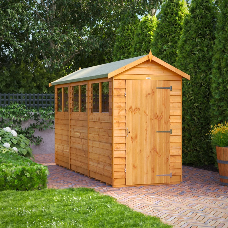 Overlap Apex Shed