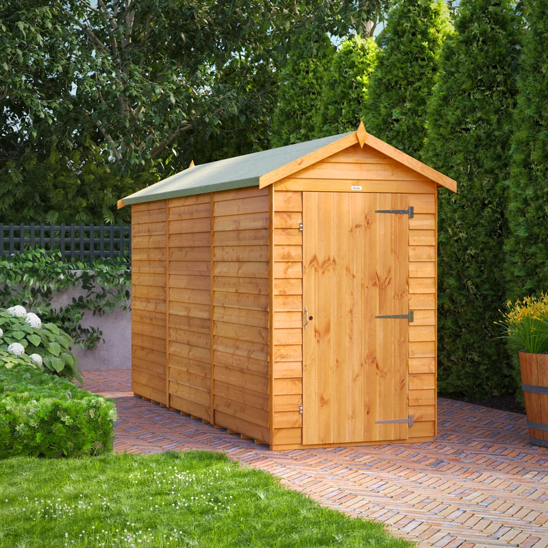 Overlap Apex Shed