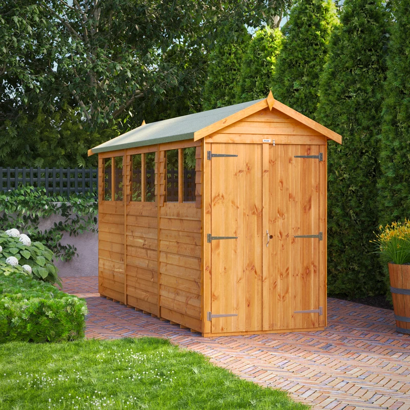 Overlap Apex Shed