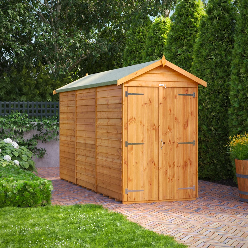 Overlap Apex Shed