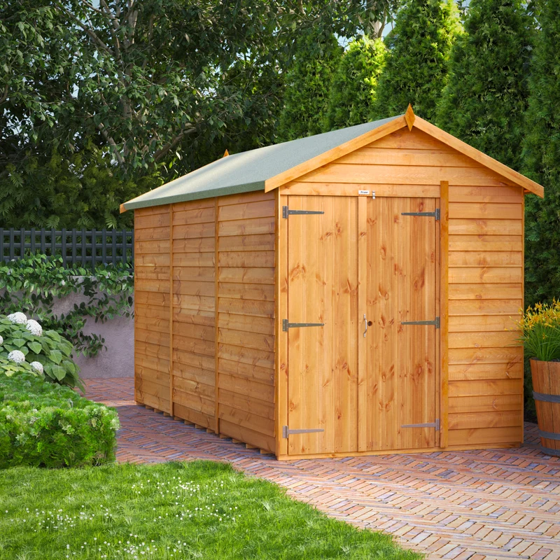Overlap Apex Shed
