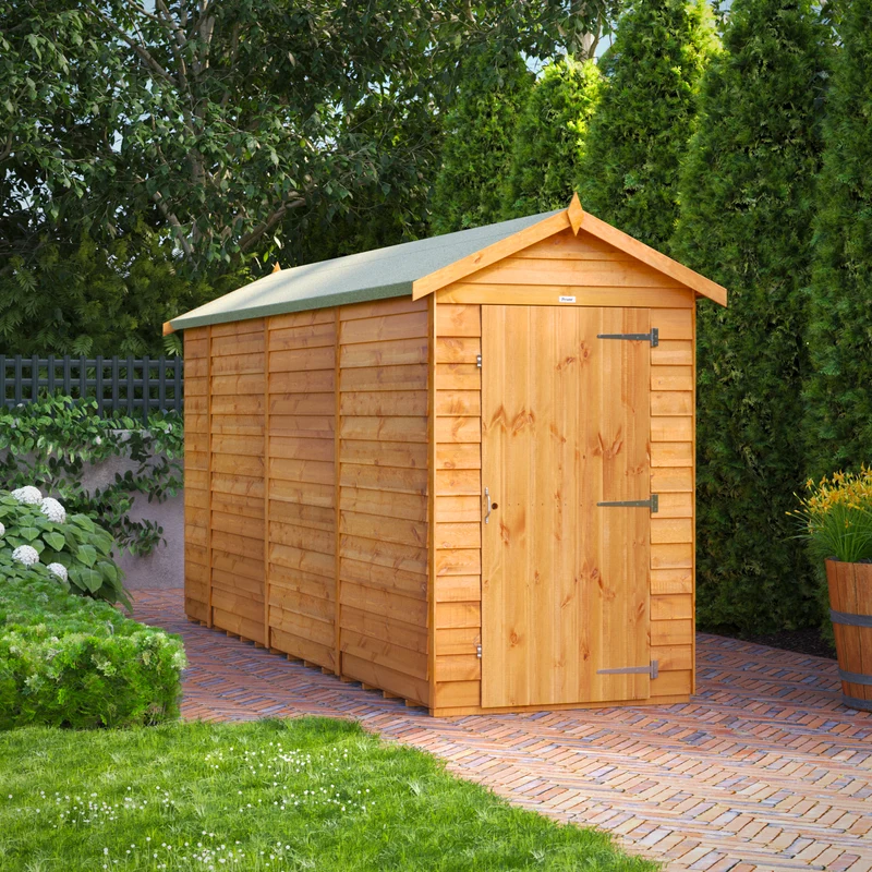Overlap Apex Shed
