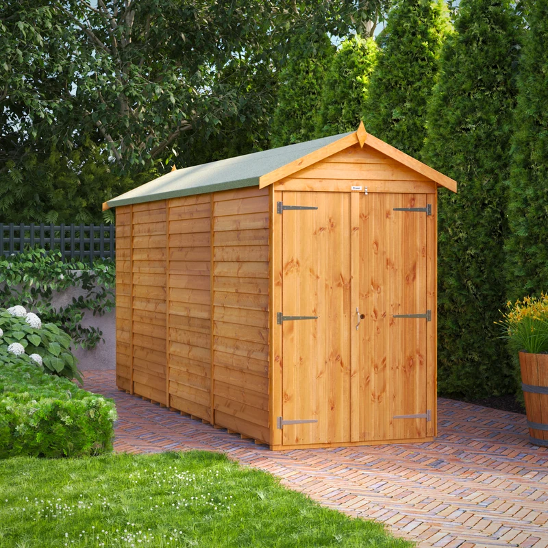 Overlap Apex Shed