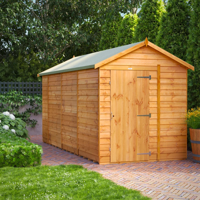Overlap Apex Shed