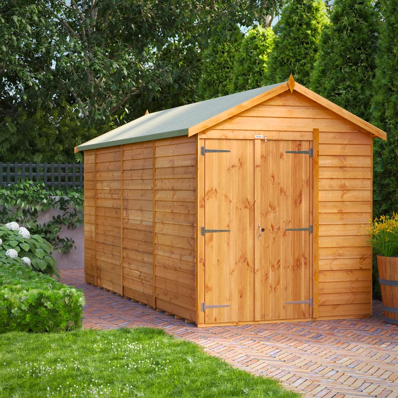 Overlap Apex Shed
