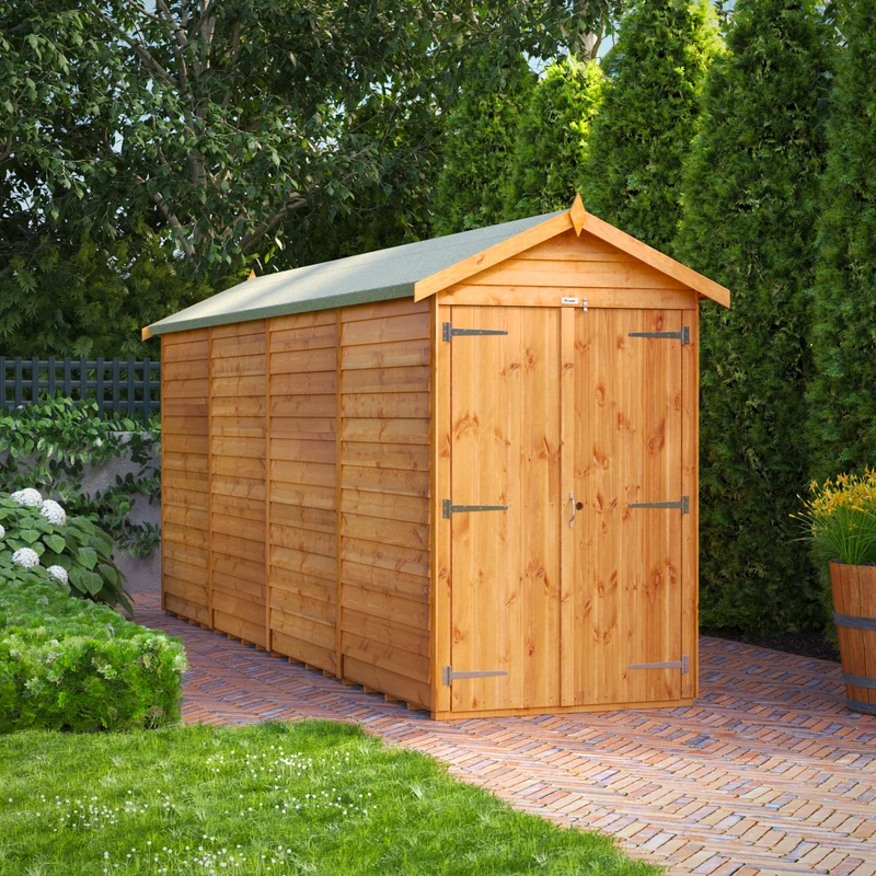 Overlap Apex Shed
