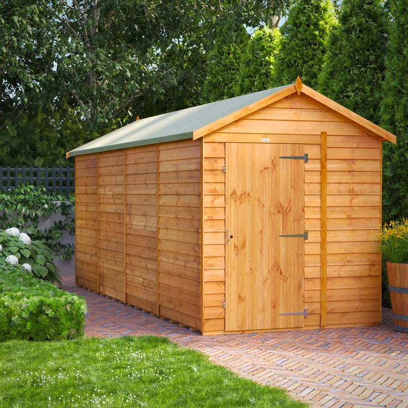 Overlap Apex Shed