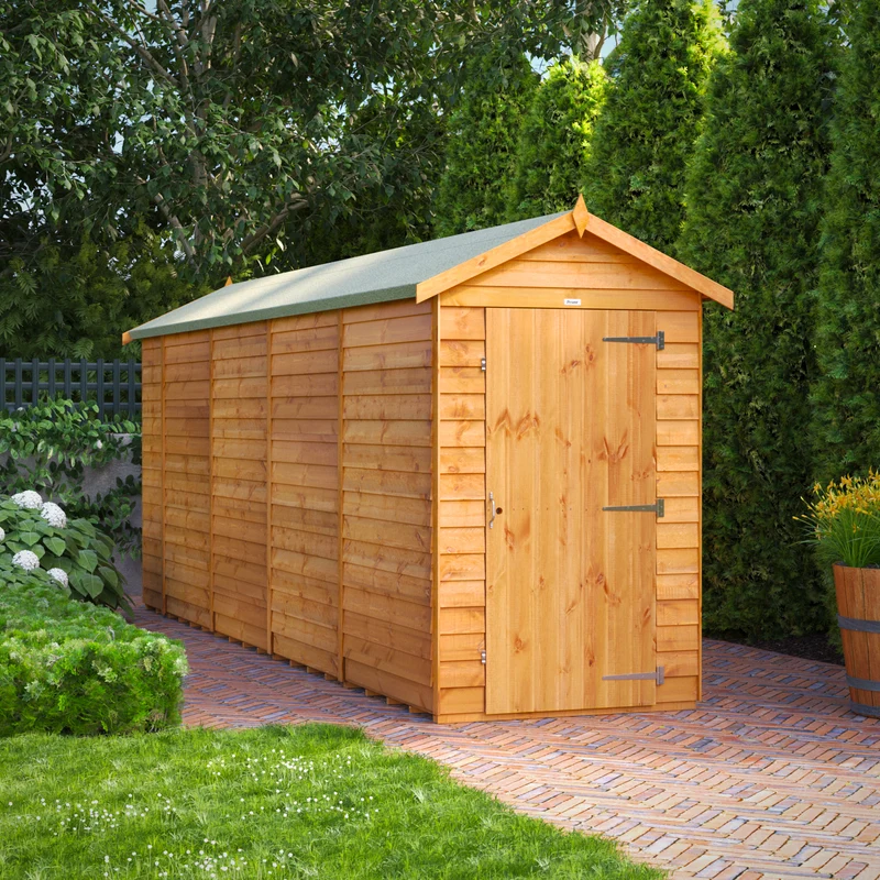 Overlap Apex Shed