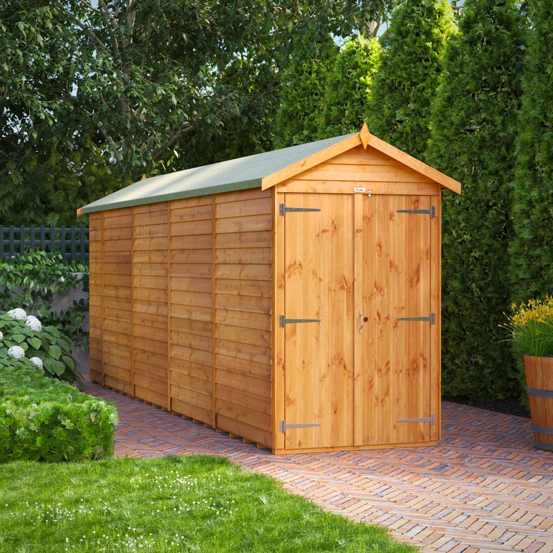 Overlap Apex Shed