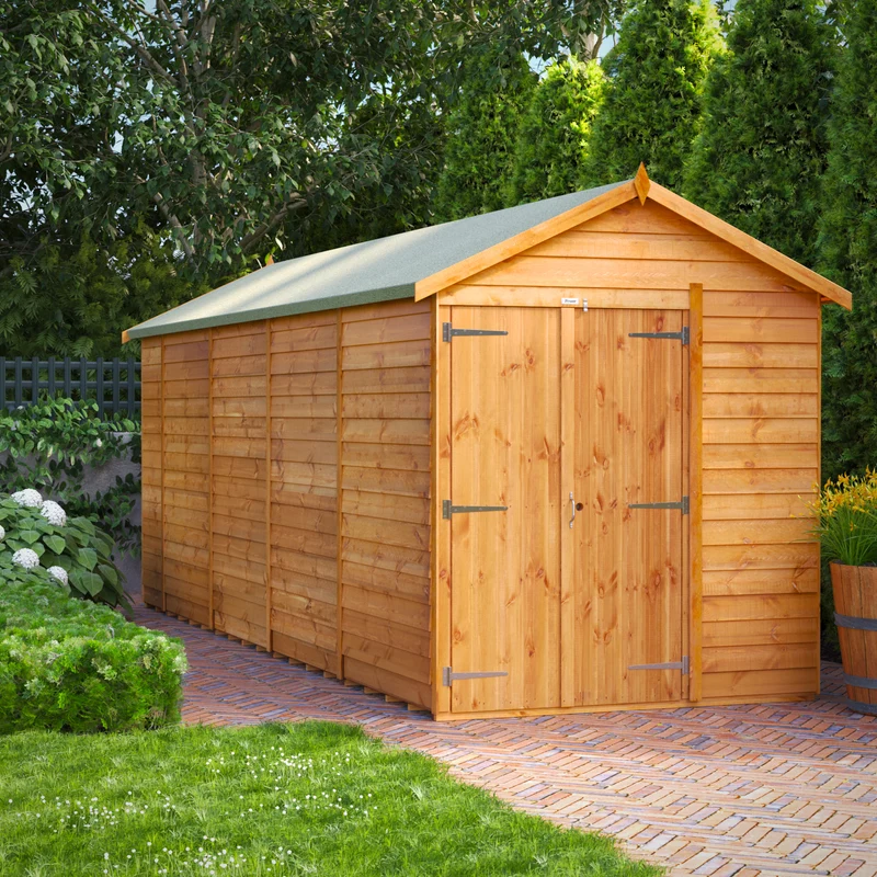 Overlap Apex Shed