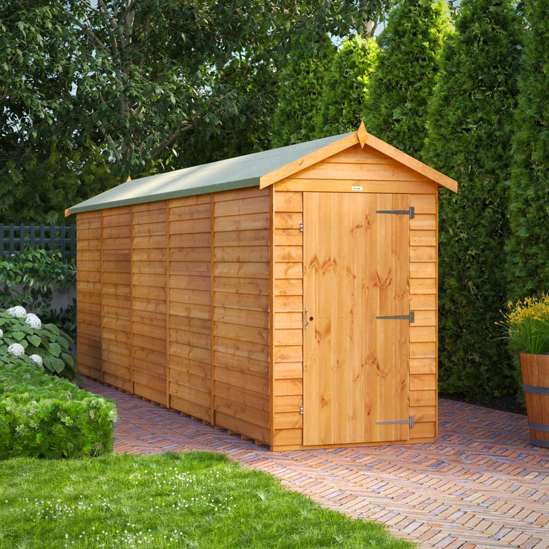 Overlap Apex Shed