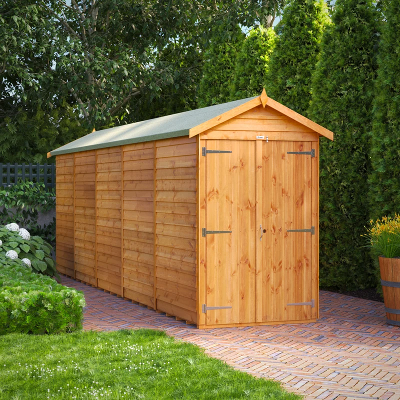 Overlap Apex Shed