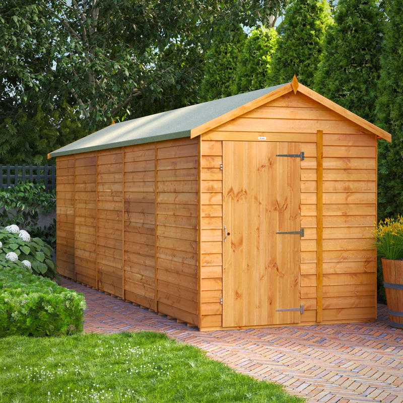 Overlap Apex Shed