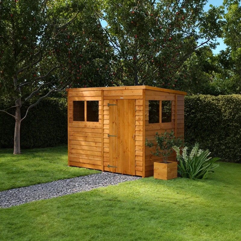Overlap Pent Shed