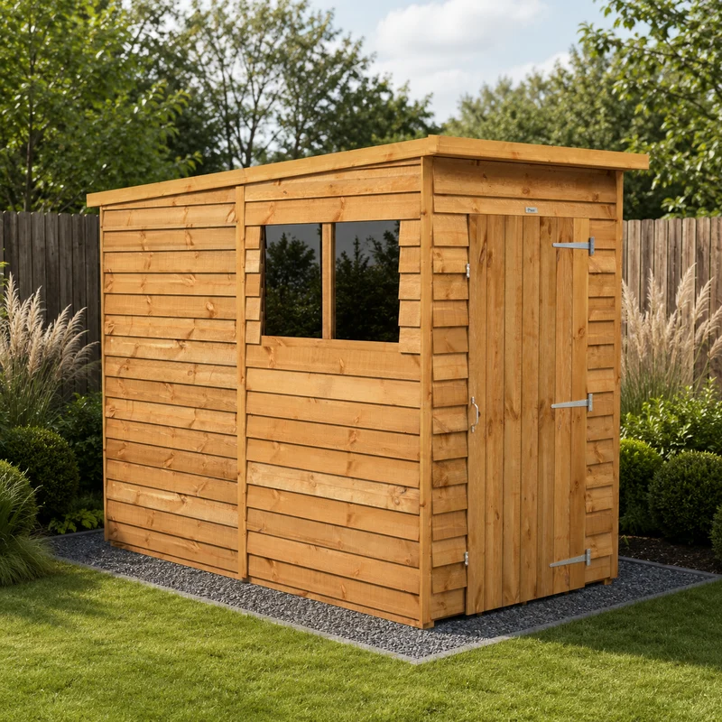 Overlap Pent Shed