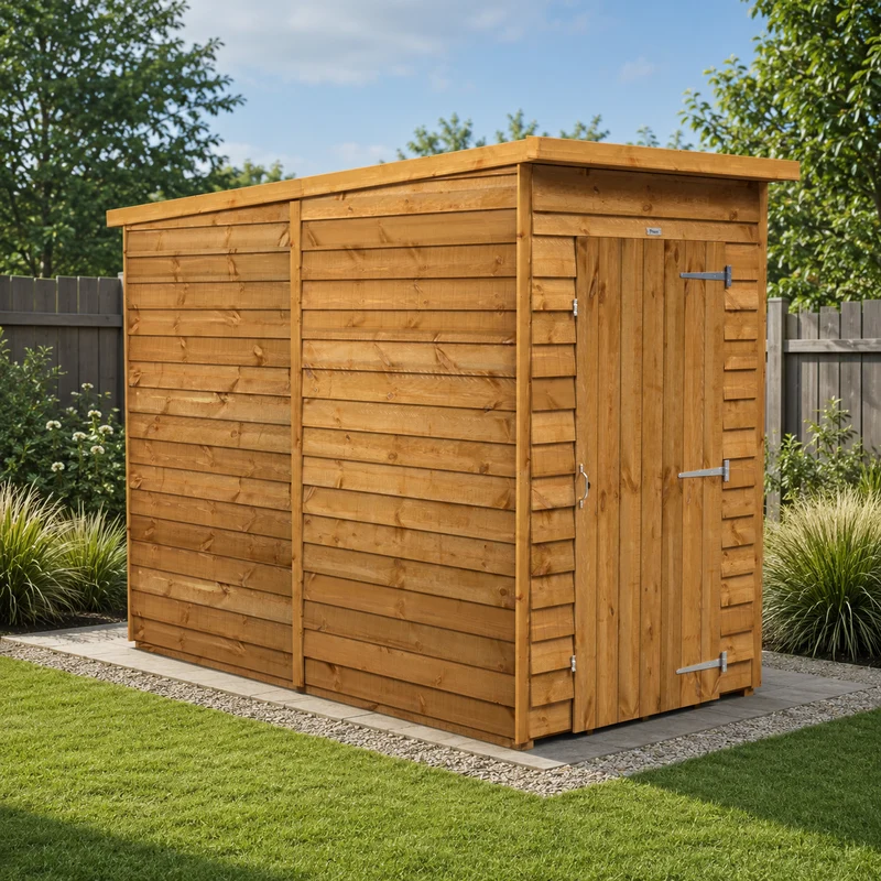 Overlap Pent Shed
