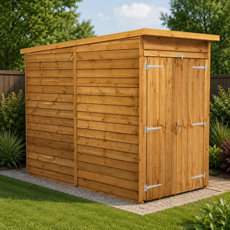 Overlap Pent Shed