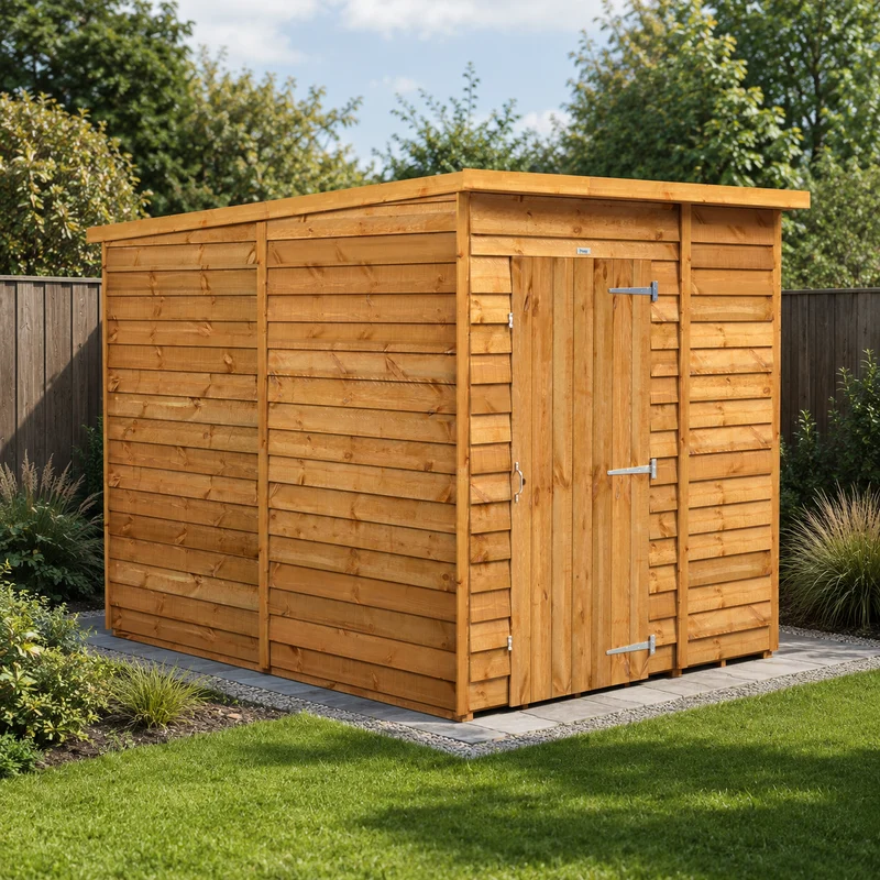 Overlap Pent Shed