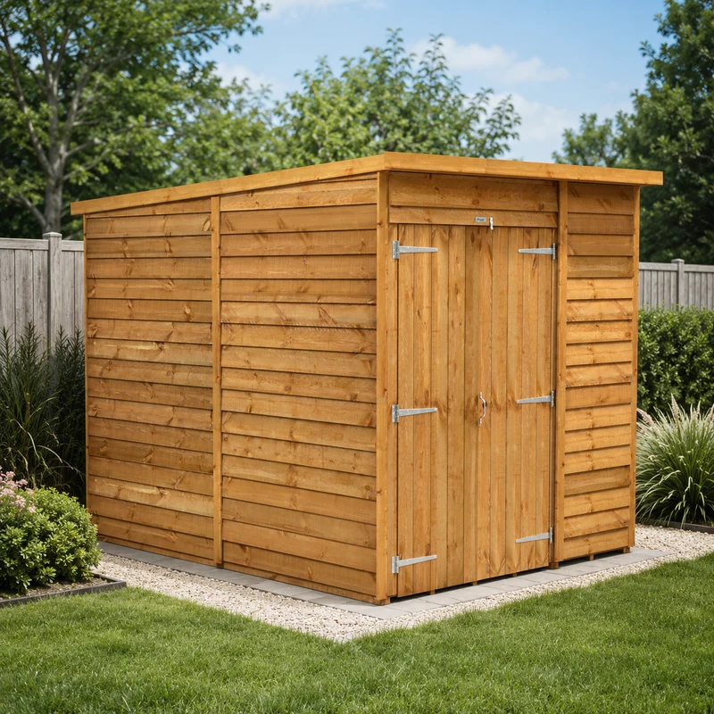 Overlap Pent Shed
