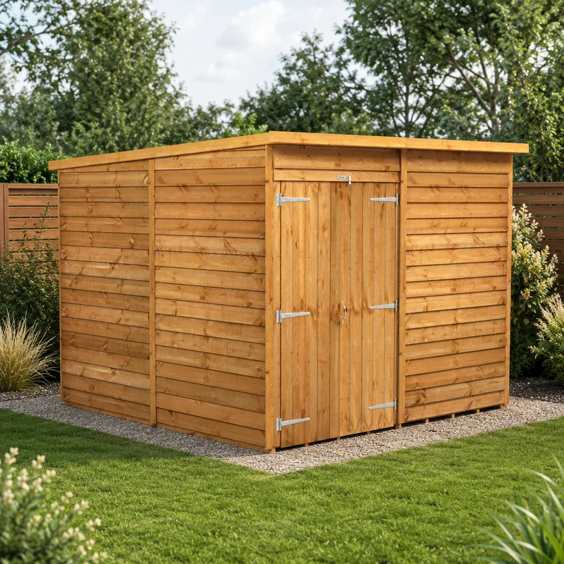 Overlap Pent Shed