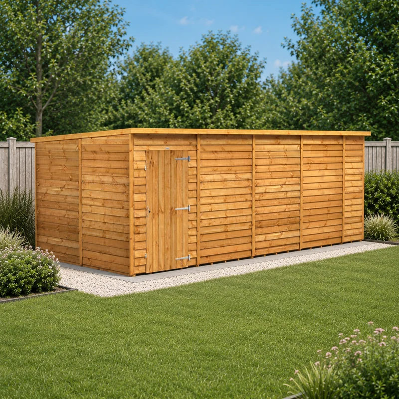Overlap Pent Shed