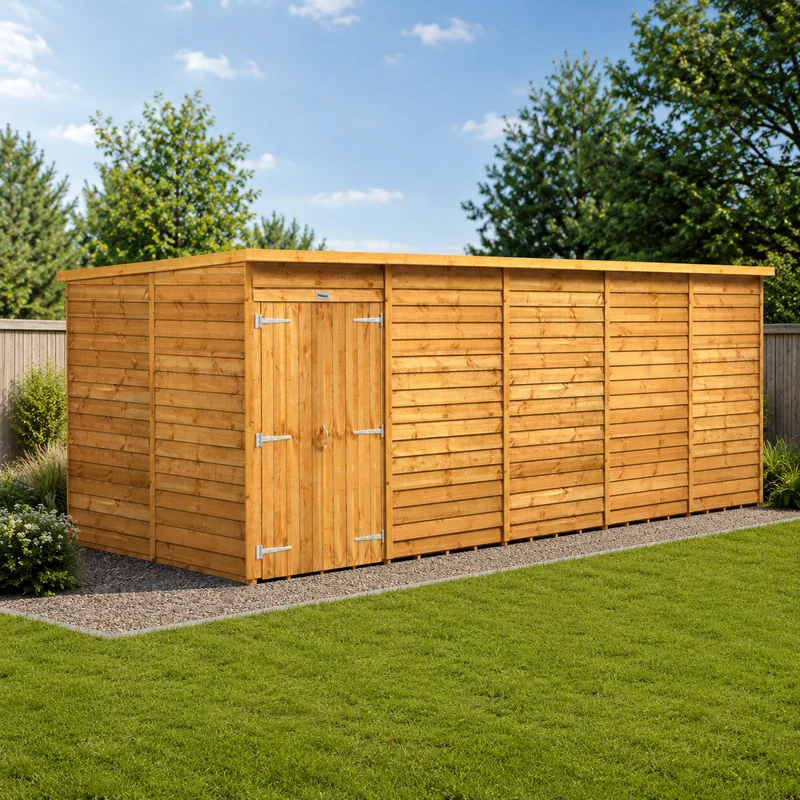 Overlap Pent Shed