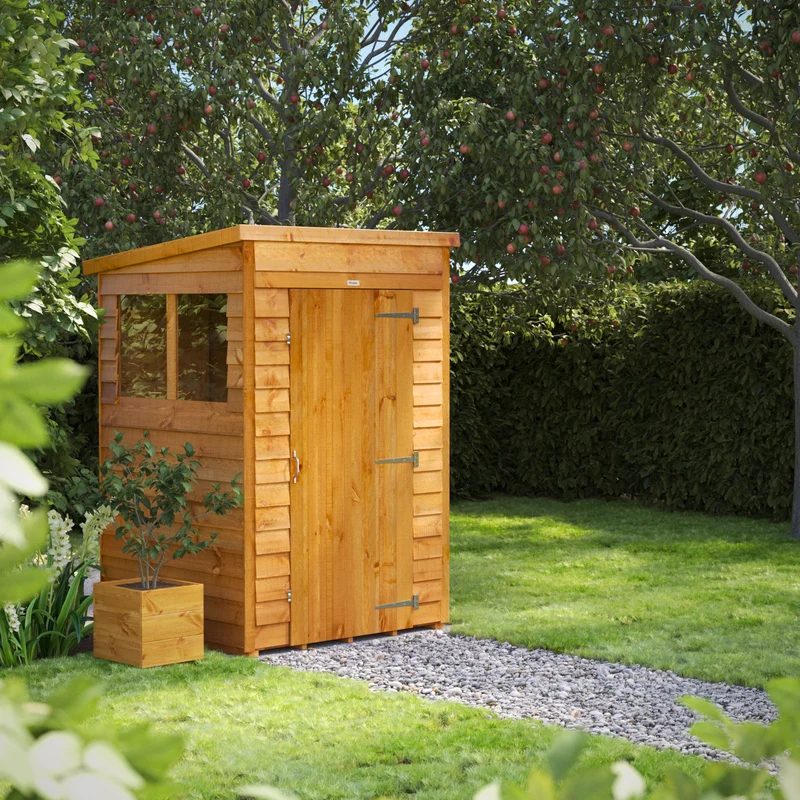 Overlap Pent Shed