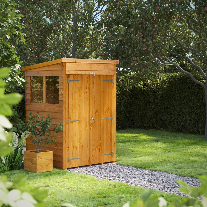 Overlap Pent Shed