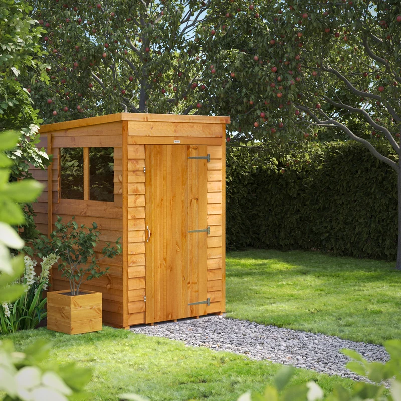 Overlap Pent Shed