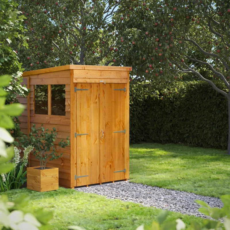 Overlap Pent Shed