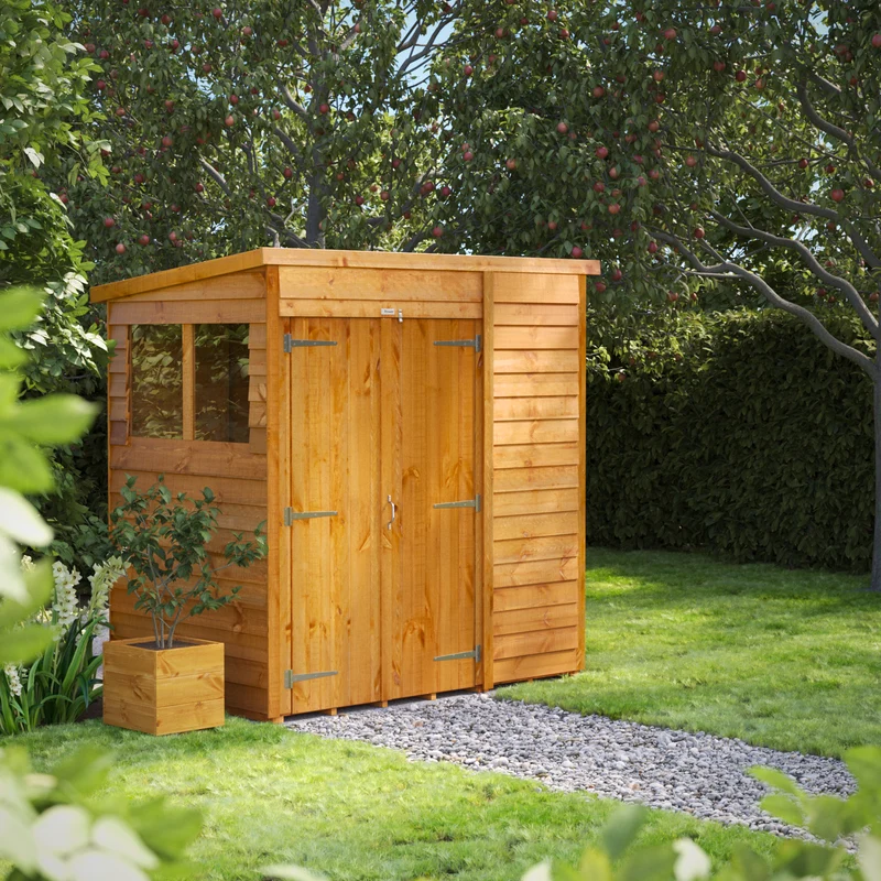 Overlap Pent Shed
