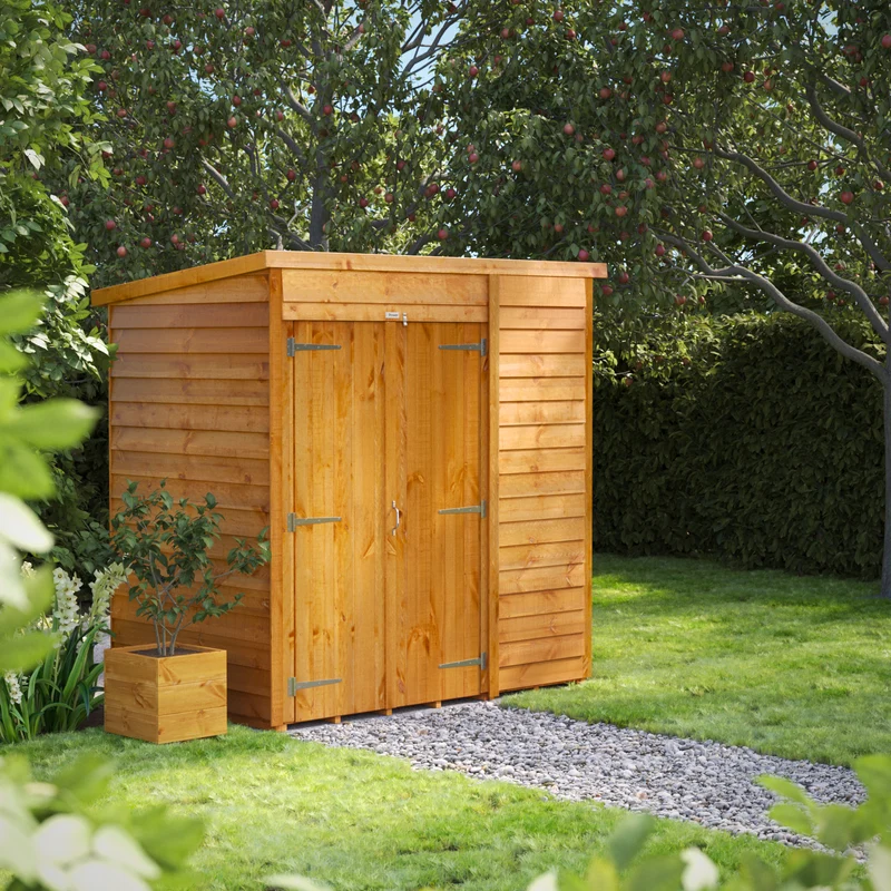 Overlap Pent Shed