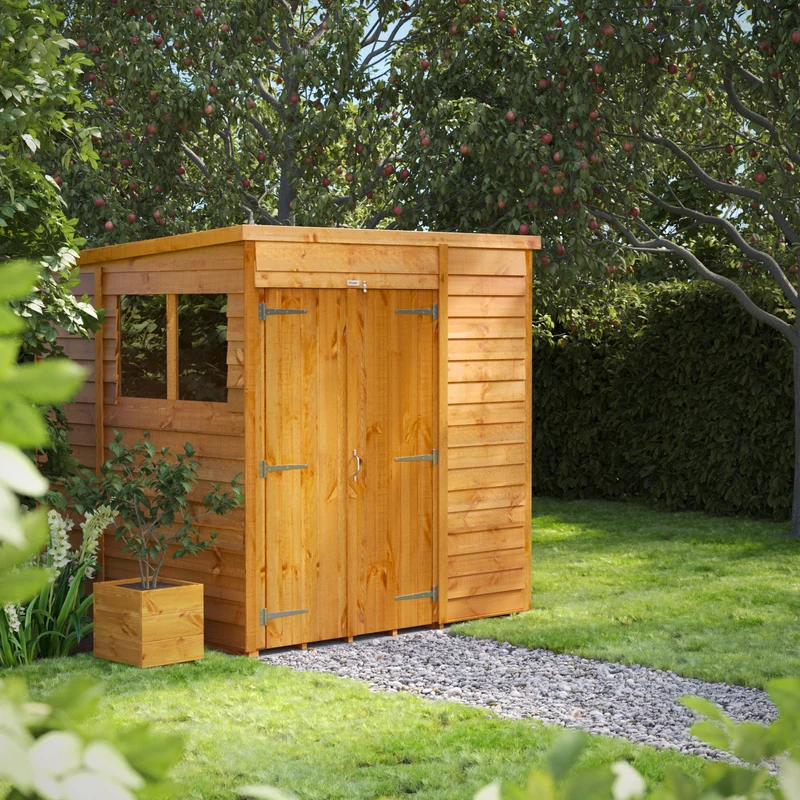 Overlap Pent Shed