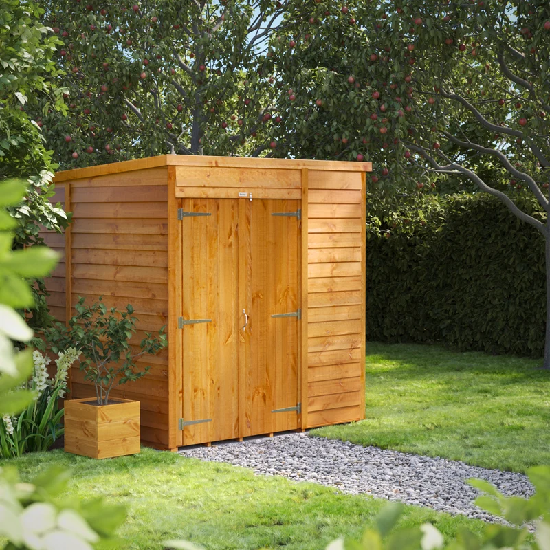 Overlap Pent Shed