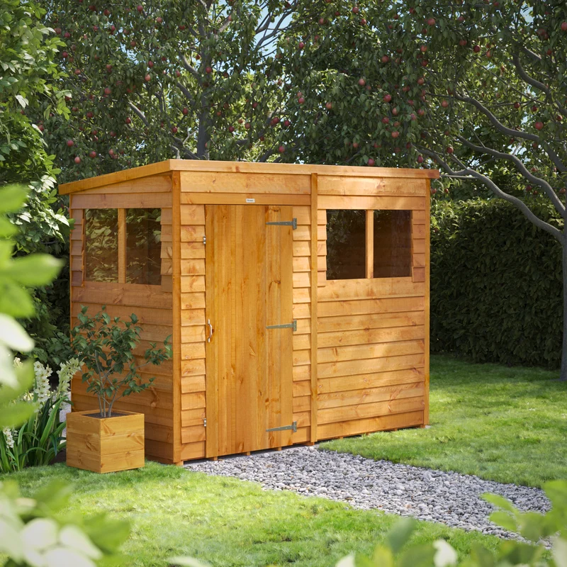 Overlap Pent Shed