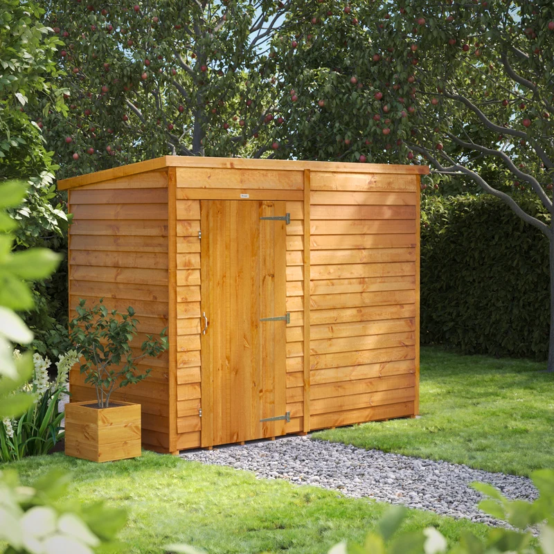 Overlap Pent Shed