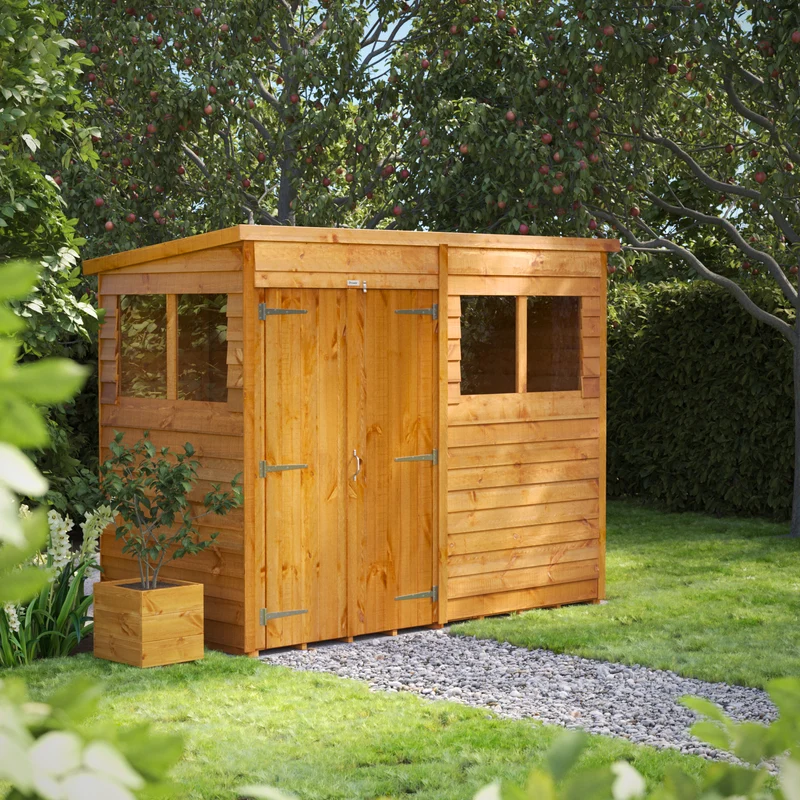 Overlap Pent Shed