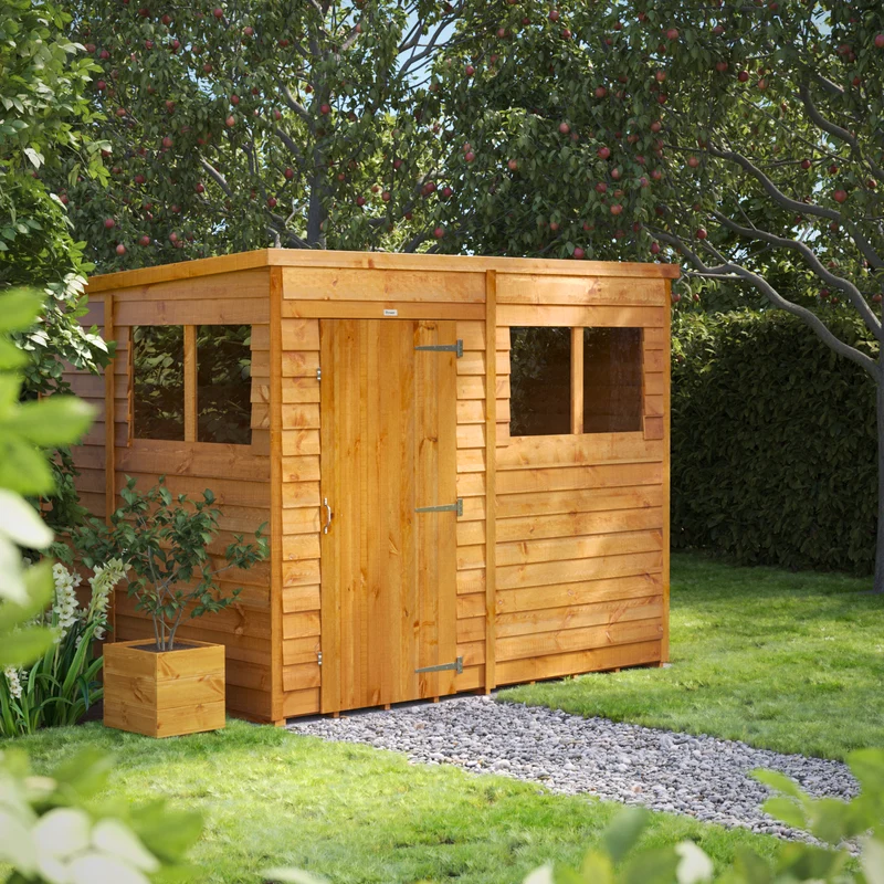 Overlap Pent Shed