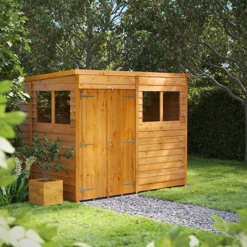 Overlap Pent Shed