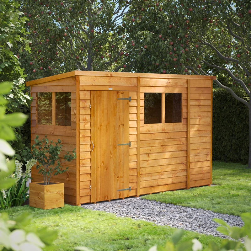 Overlap Pent Shed