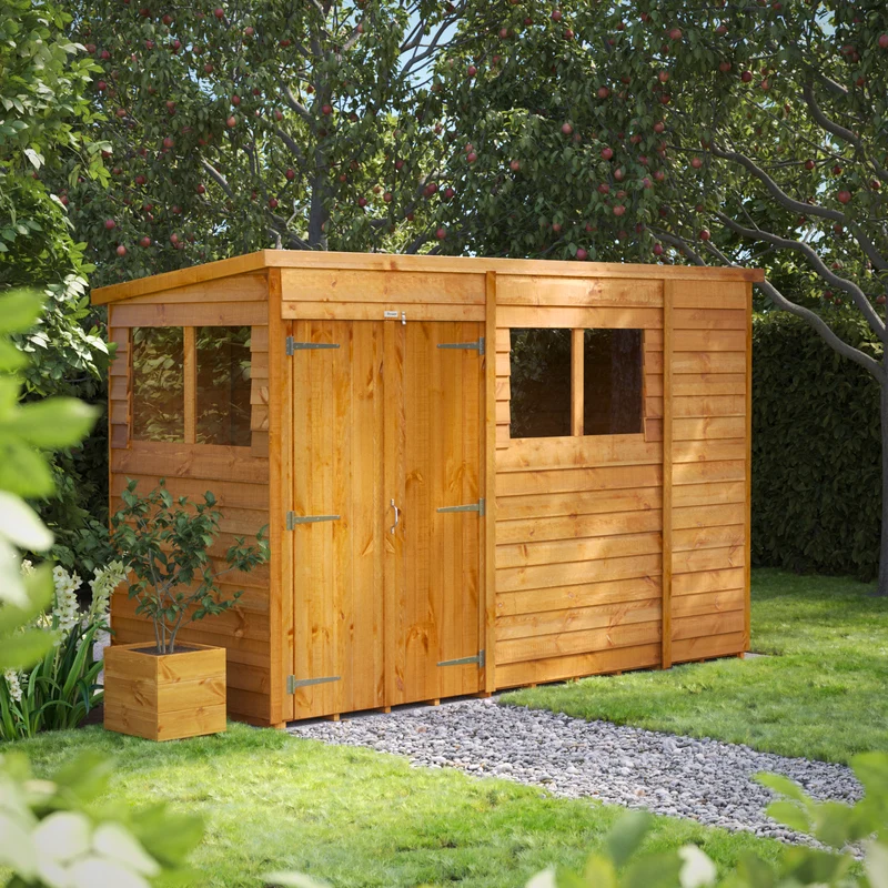 Overlap Pent Shed