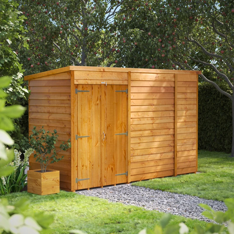 Overlap Pent Shed