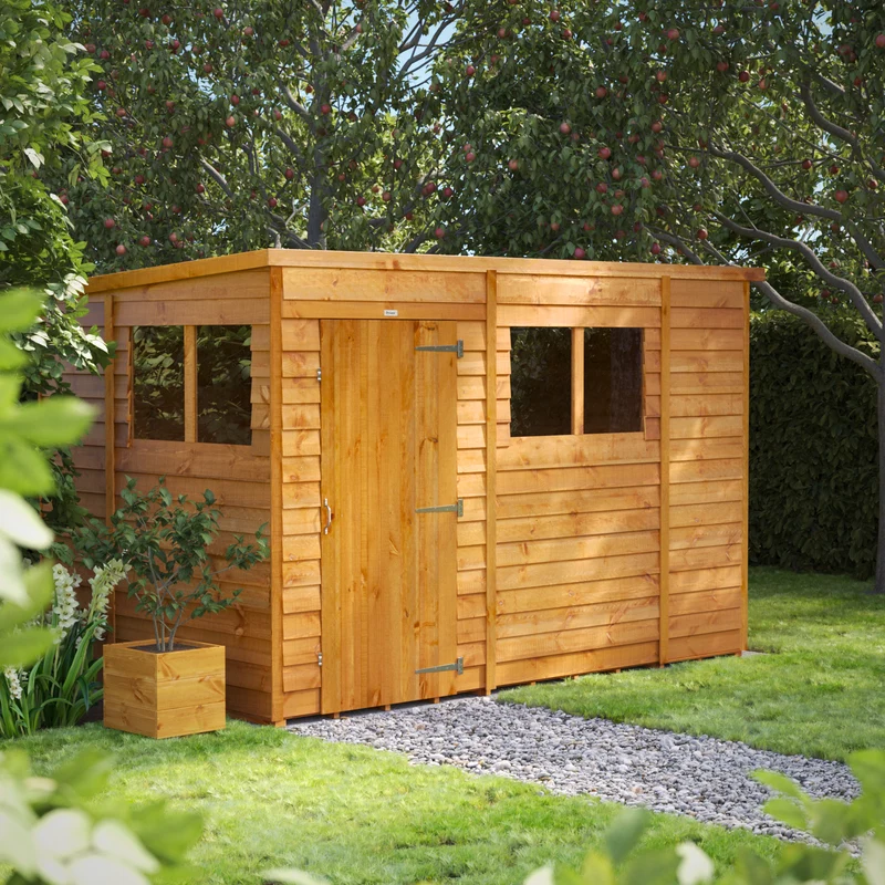 Overlap Pent Shed